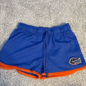 Colosseum Blue and Orange Women's Athletic Shorts